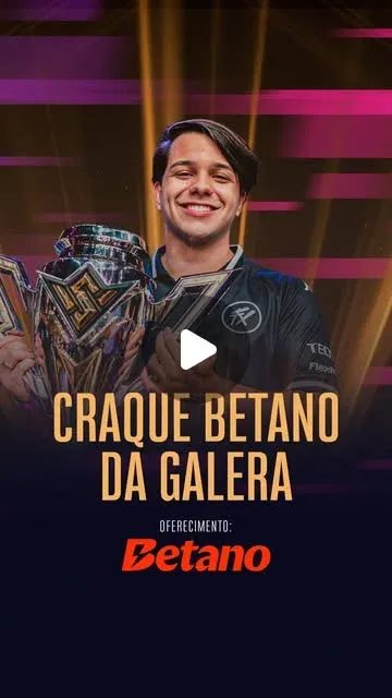 Capa da publicação Craque Betano da Galera: Bops
